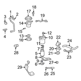 Toyota OE - Fuel Filter Clip