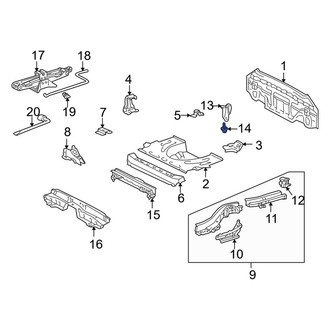 Toyota OE - Tow Hook Bolt