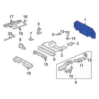 Toyota OE - Rear Rear Body Panel