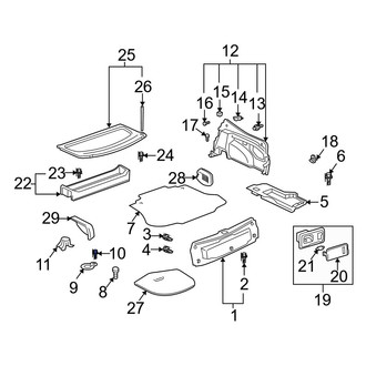 Toyota OE - Lower Headlight Mounting Screw