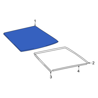 Toyota OE - Rear Liftgate Glass