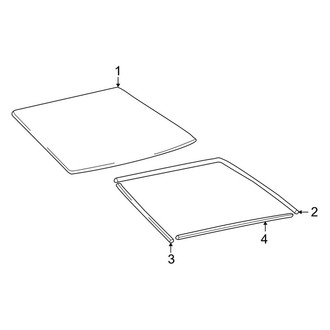 Toyota OE - Lift Gate - Glass