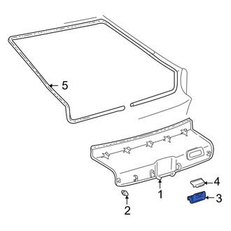 Toyota OE - Rear Liftgate Pull Handle
