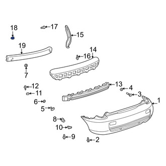 Toyota OE - Fender Flare Grommet