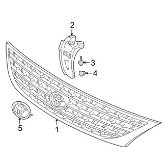 Toyota OE - Grille & Components