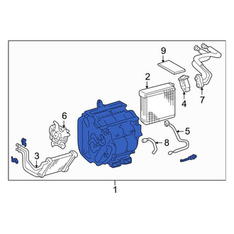 Toyota OE - HVAC Unit Case Assembly