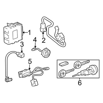 Toyota OE - Electrical - Alarm System