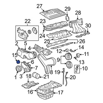 Toyota OE - Engine Timing Crankshaft Sprocket