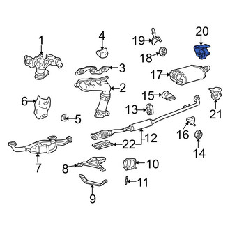 Toyota OE - Exhaust System Hanger