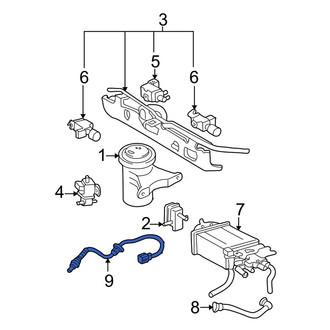 Toyota OE - Rear Oxygen Sensor