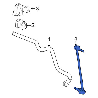 Toyota OE - Front Left Suspension Stabilizer Bar Link