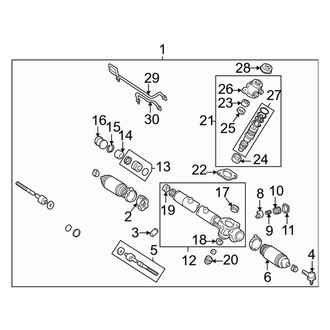 Toyota OE - Steering Gear & Linkage