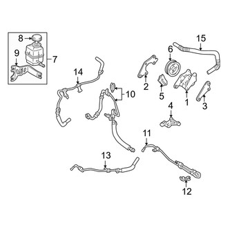 Toyota OE - Power Steering Reservoir