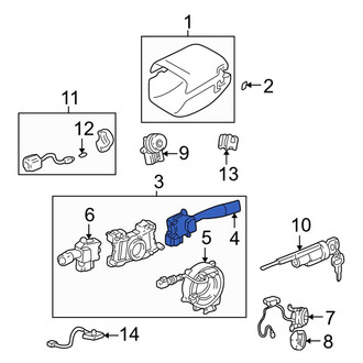 Toyota OE - Wiper Switch