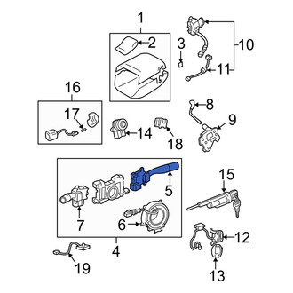 Toyota OE - Wiper Switch