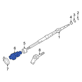 Toyota OE - Lower Steering Shaft Universal Joint