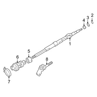Toyota OE - Steering Column - Shaft & Internal Components