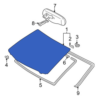 Toyota OE - Front Windshield