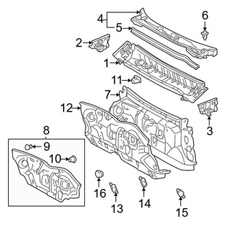 Toyota OE - Cowl