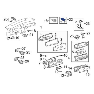 Toyota OE - Combination Switch