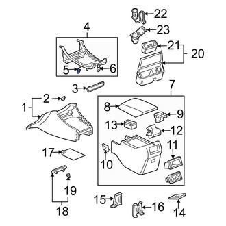 Toyota OE - Automatic Transmission Shift Cover Plate Clip