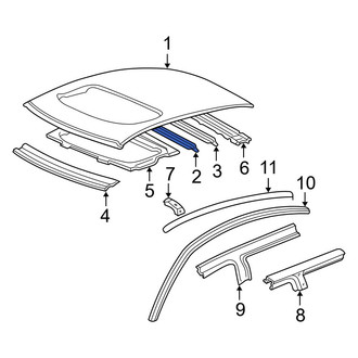Toyota OE - Roof Panel Reinforcement