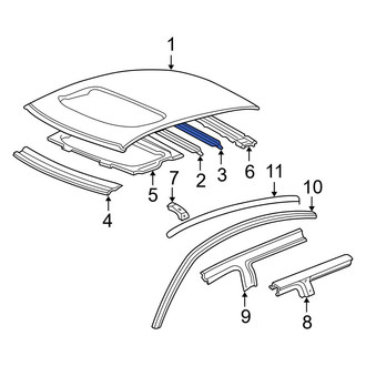 Toyota OE - Roof Panel Reinforcement