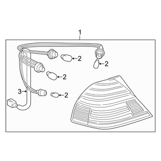 Toyota OE - Rear Lamps - Combination Lamps