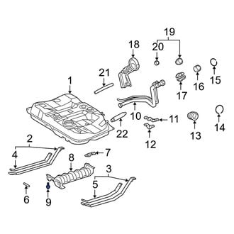 Toyota OE - Floor Pan Heat Shield Bolt