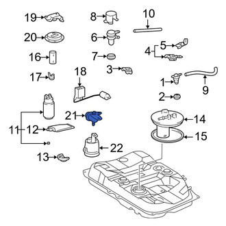 Toyota OE - Fuel Injection Pressure Regulator