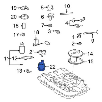 Toyota OE - Fuel Pump Filter