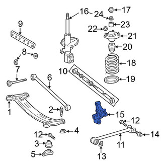 Toyota OE - Rear Left Suspension Knuckle