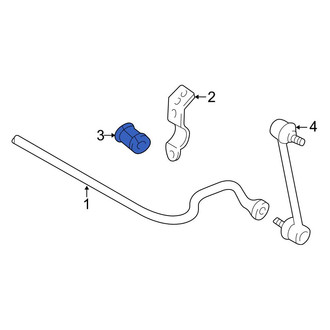 Toyota OE - Rear Suspension Stabilizer Bar Bushing