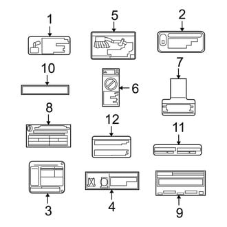 Toyota OE - Information Labels - Labels