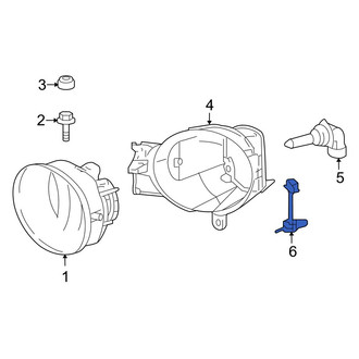 Toyota OE - Right Fog Light Bracket
