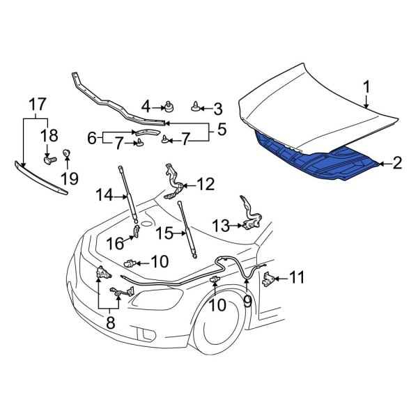 Hood Insulation Pad