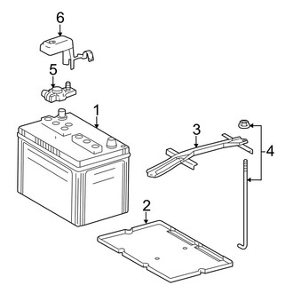 Toyota OE - Electrical - Battery