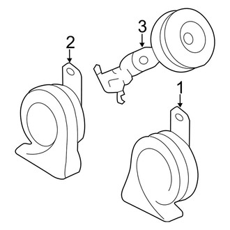 Toyota OE - Electrical - Horn