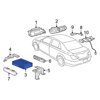 Toyota OE - GPS Navigation Control Module