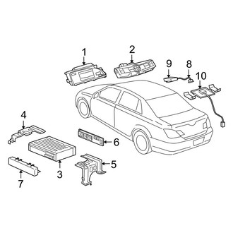 Toyota OE - Electrical - Navigation System Components