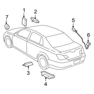 Toyota OE - Electrical - Keyless Entry Components