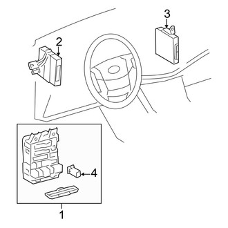 Toyota OE - Electrical Components (Instrument Panel)