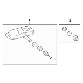 Toyota OE - Electrical - Tire Pressure Monitor Components