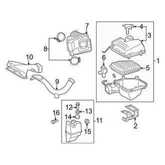 Toyota OE - Engine / Transaxle - Air Intake