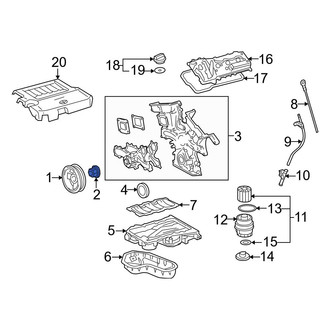 Toyota OE - Engine Timing Crankshaft Sprocket