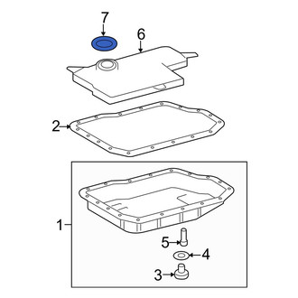 Toyota OE - Automatic Transmission Filter O-Ring