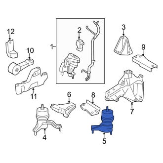 Toyota OE - Left Engine Mount