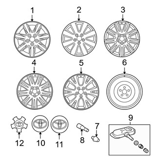 Toyota OE - Wheels
