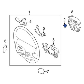 Toyota OE - Steering Wheel Nut