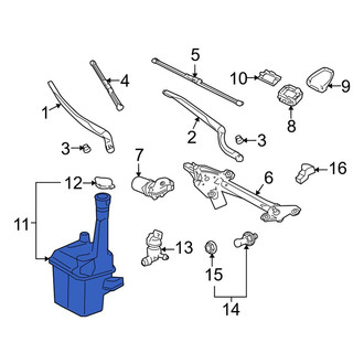 Toyota OE - Washer Fluid Reservoir